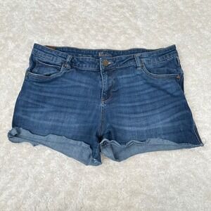 Kut From the Kloth 16 Women's Denim Jean Shorts Casual Stretch
